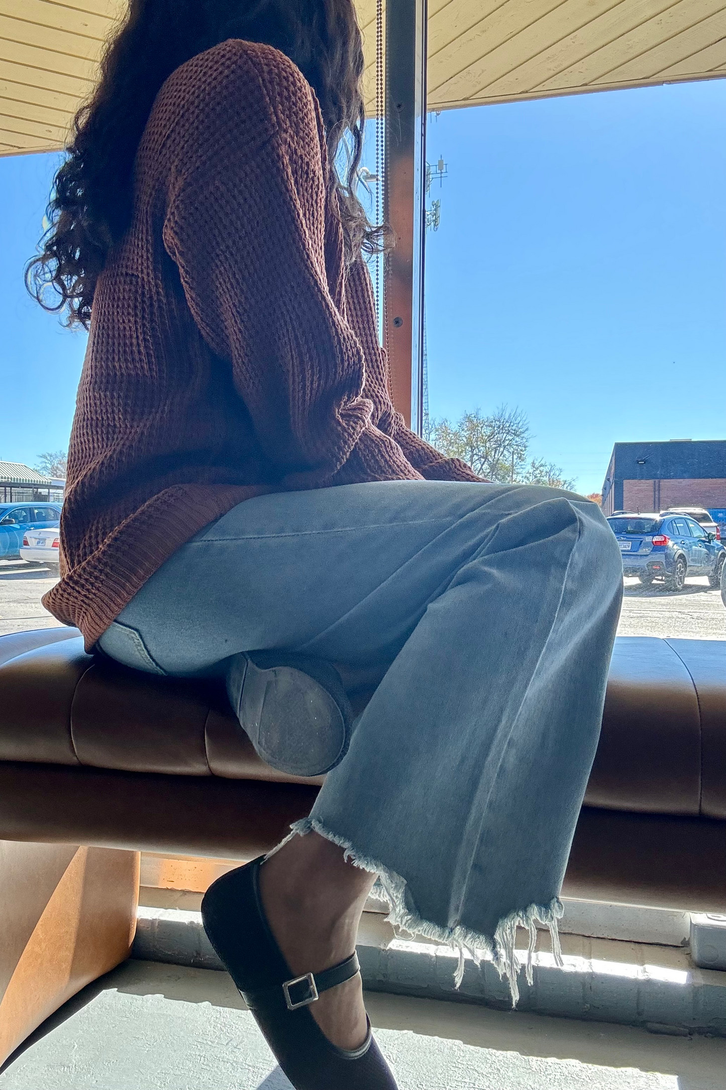 TRENDY WIDE LEG STRAIGHT LEG JEANS