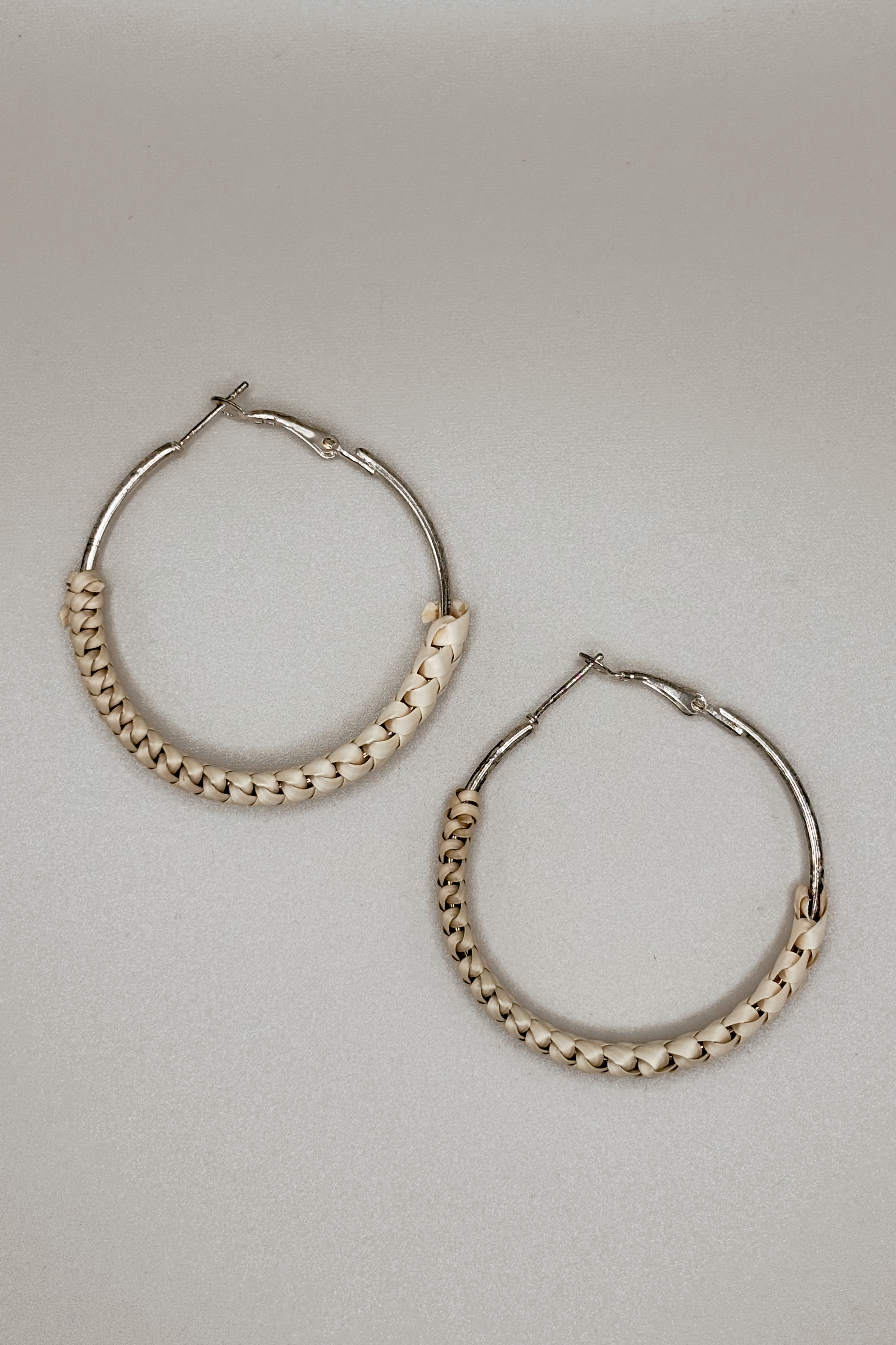 Braided Beargrass Hoops