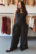 Pleated Jumpsuit