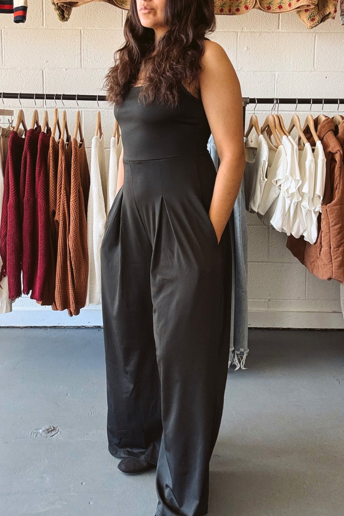 Pleated Jumpsuit