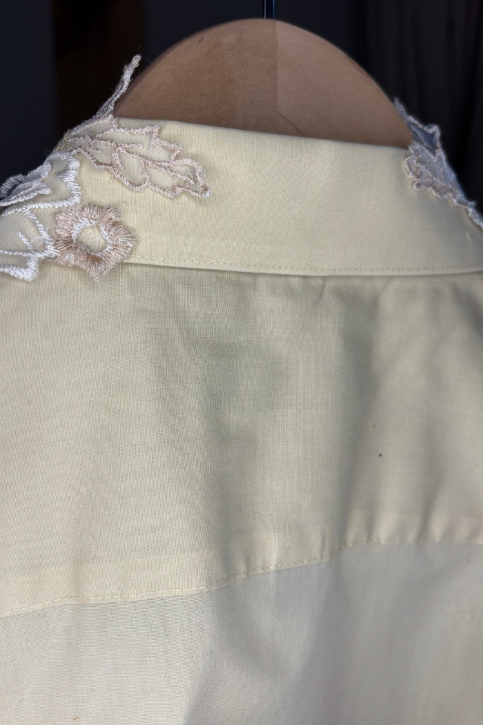 Vintage Reworked Pierre Cardin Button-Up